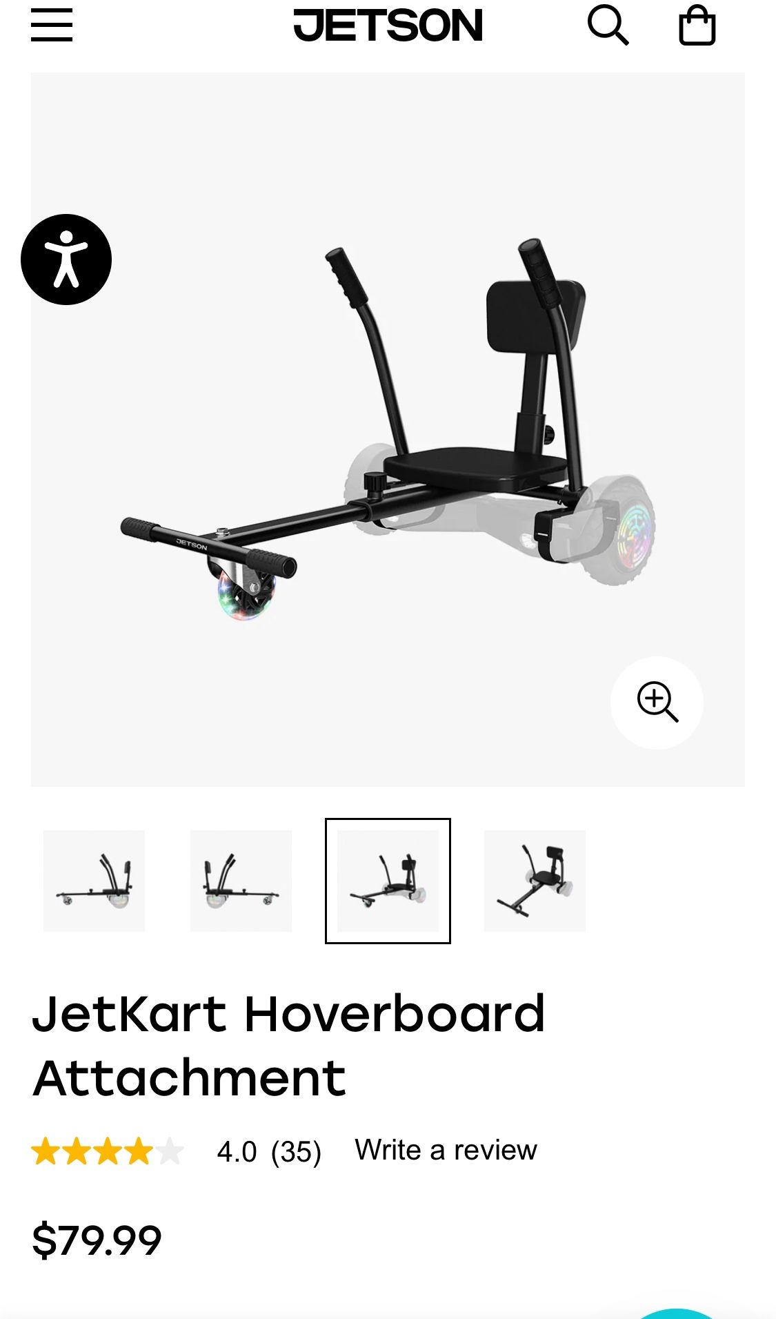 Hoverboard Cart