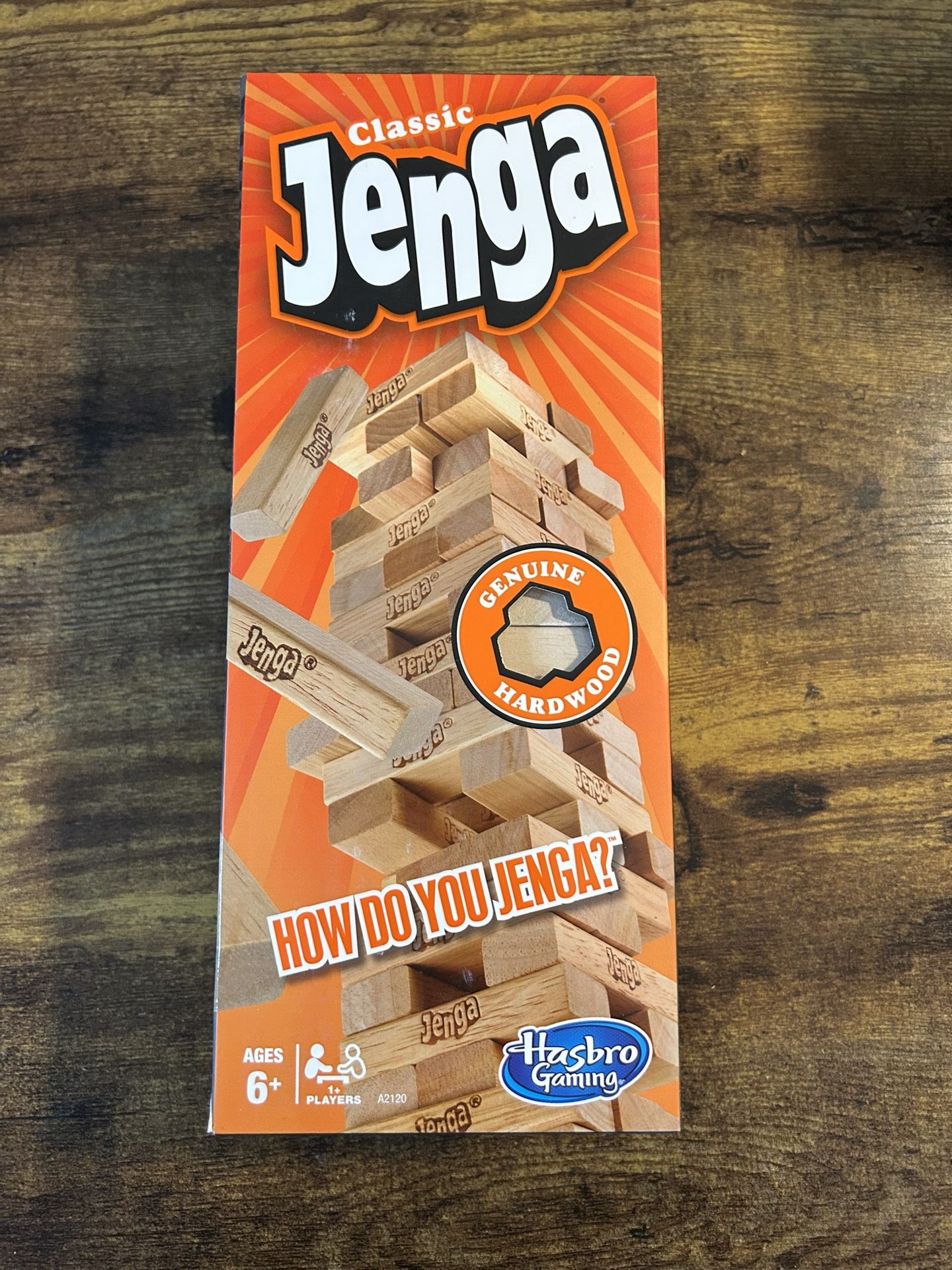 ๐งฑ Classic Jenga Game โ Genuine Hardwood Fun! ๐