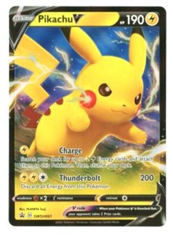 Pokemon cards: Shining Fates Pikachu V