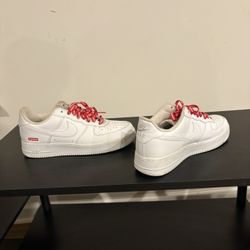 Supreme Air Force 1s, Size 10