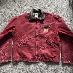 Carhartt Detroit J97 crimson size L