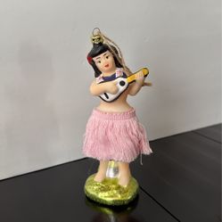 New Hula Girl Large Ornament