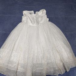 Toddler White dress 