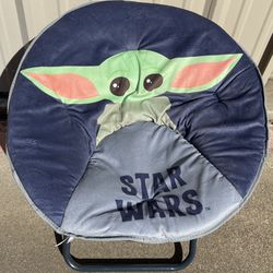 Star Wars: The Mandalorian Featuring The Child 23" Folding Saucer Chair  ▶️New in box◀️