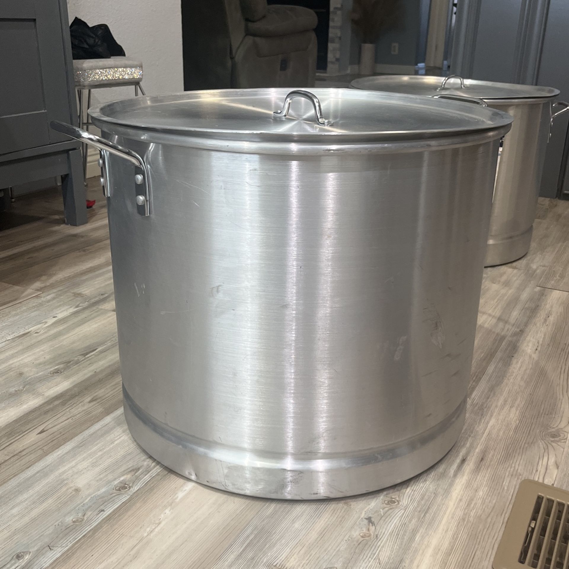 Aluminum Pot With Steamer / Hoya Vaporera