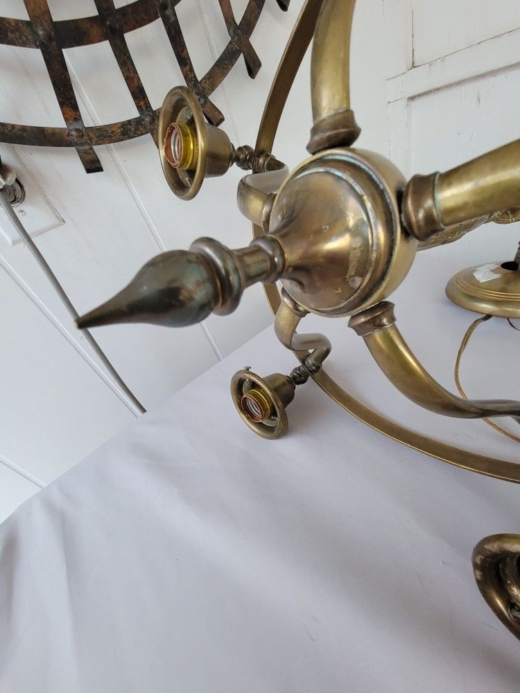 Solid Brass Chandelier