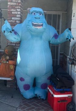 Monsters Inc Adult Sulley Inflatable Costume