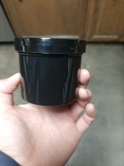 4 Oz Black Containers Wholesale