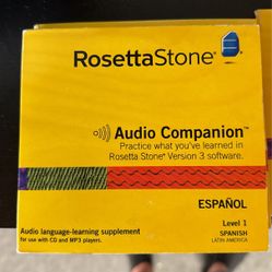 Rosetta Stone Spanish Audio Companion