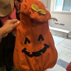 Pumpkin Baby Infant Halloween Costume