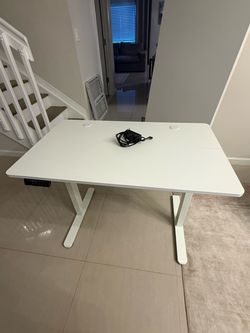 White Stand-Up Desk
