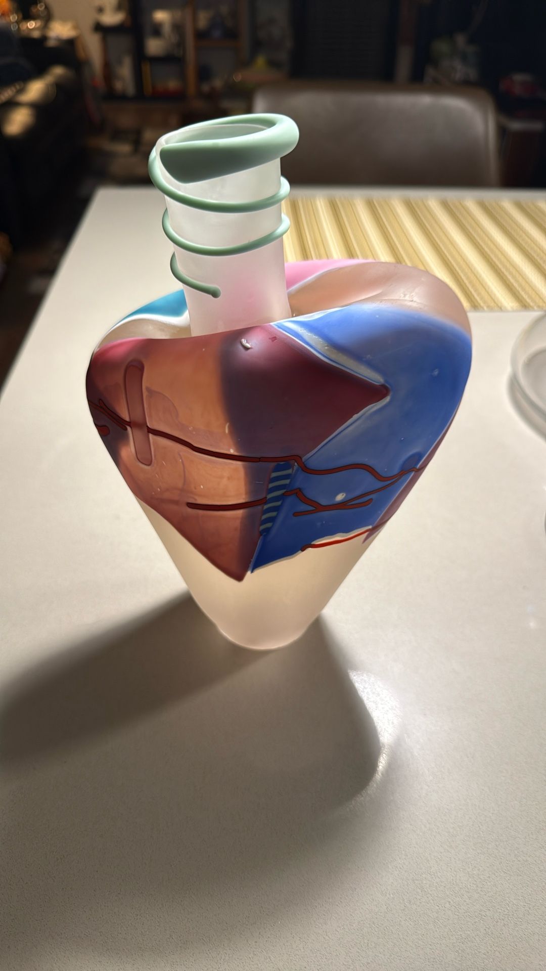 James Wilbat Abstract Sculpture Bottle Sing 1989