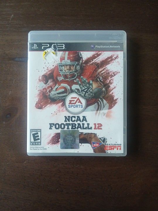 NCAA Football 12 PS3