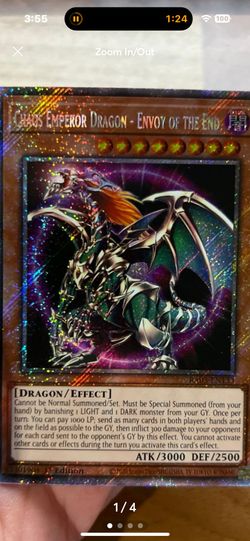 Platinum Secret Rare Yugioh Cards (god Cards ) 