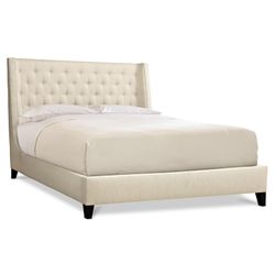 Maxime Espresso Queen Shelter Bed