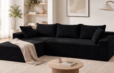 Black couch