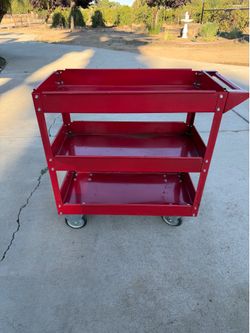 Heavy duty tool cart