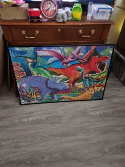 Large Framed Dinosaur Puzzle