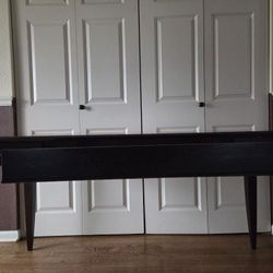 Baronet Desk – Dark Wood, Used, Good Condition