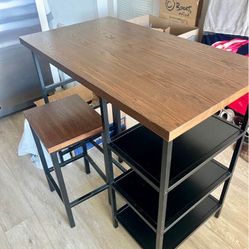 Must go TONIGHT - Bar Table + 2 Stools 