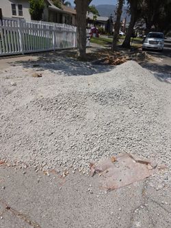 Free gravel for pickup $100 drop off
