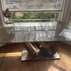 Glass Dining Table 