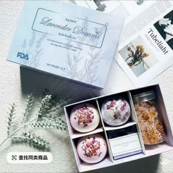 Joynest brand Lavender Dreams bath bomb gift set.good gift 