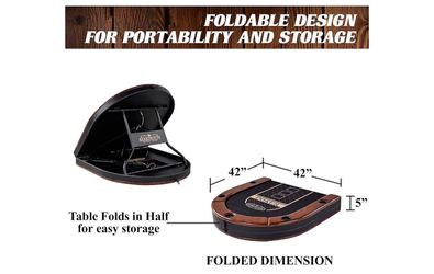 Barrington Foldable Poker Table Top