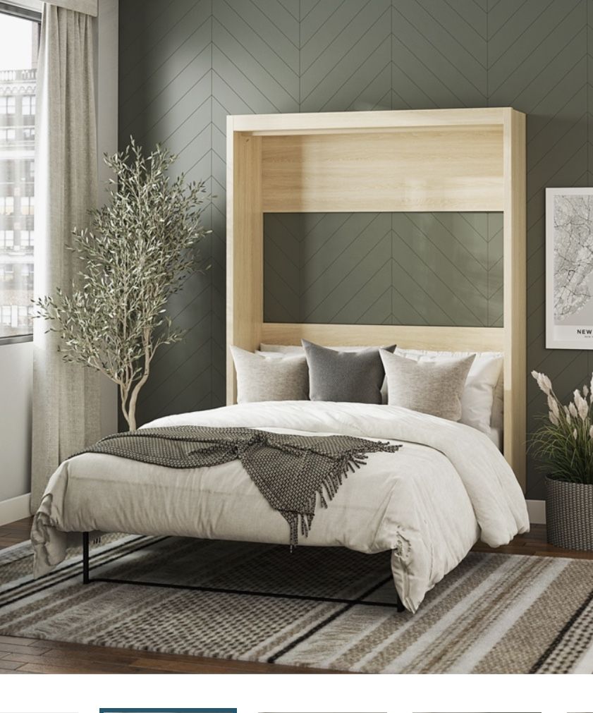 Murphy bed wall bed queen size