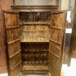 Vintage Wine Cabinet