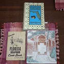 SET OF 3 FLORIDA COOKBOOKS 