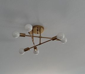 Chandelier 6 Light Ceiling