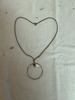 Silver chain with shark tooth