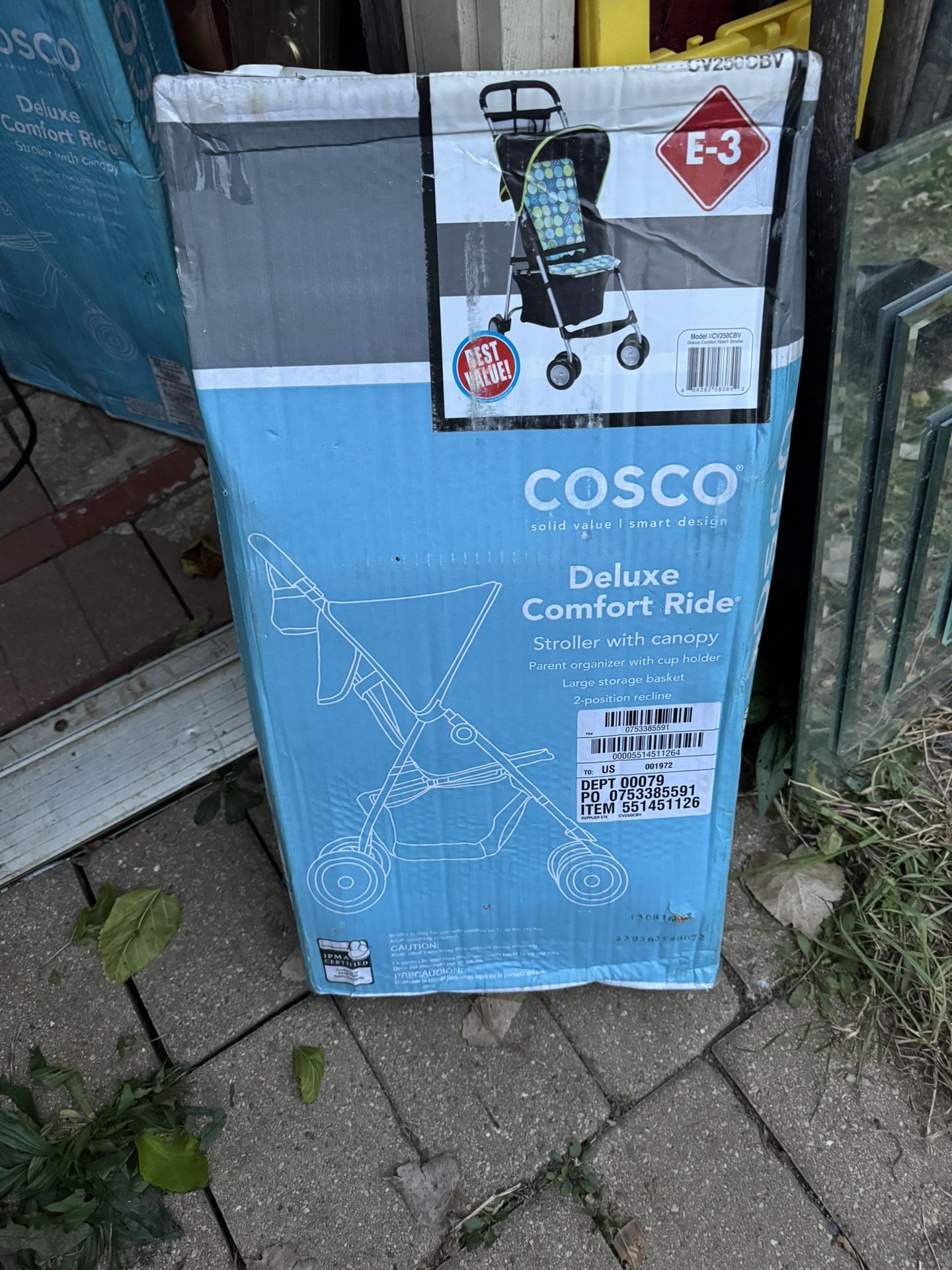 Cosco Deluxe Comfort Ride Stroller