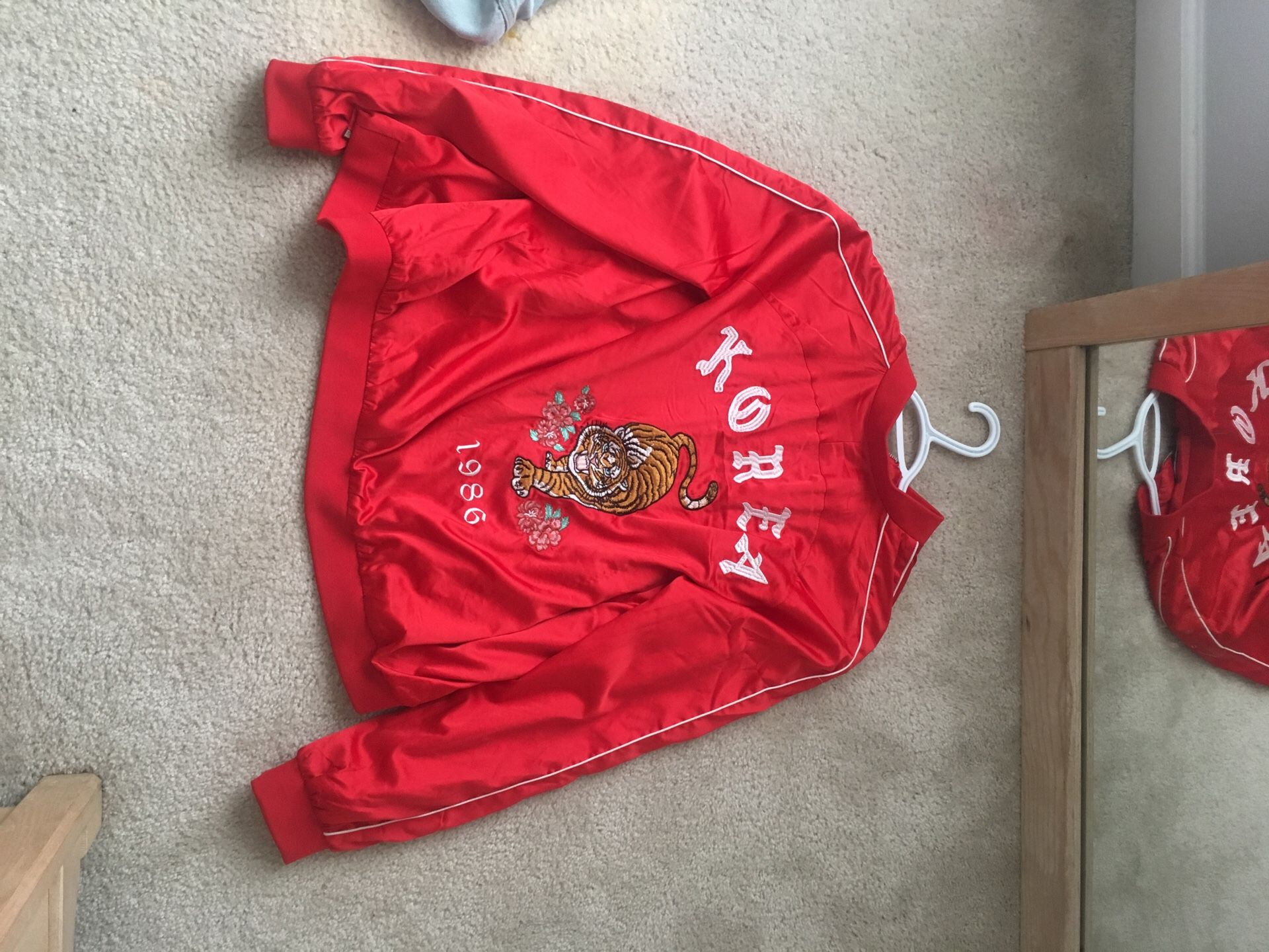 Korean bomber jacket (Red)