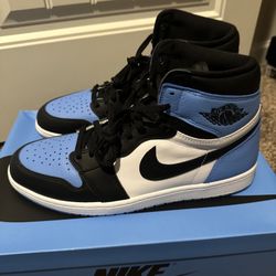 Air Jordan 1 Retro UNC Toe Men' Size 14