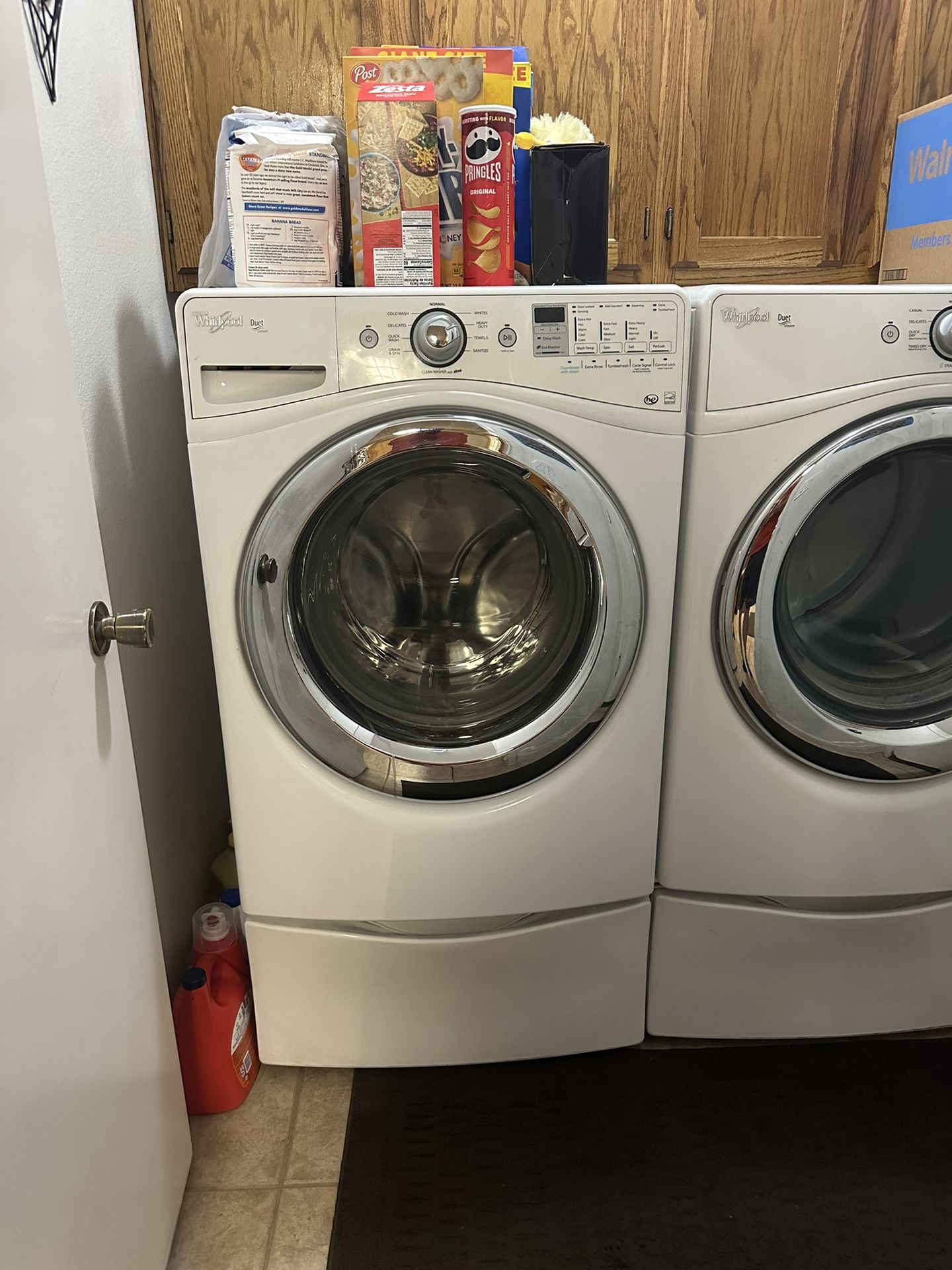 4.1 cu. ft. Duet Steam Front Load Washer And Dryer