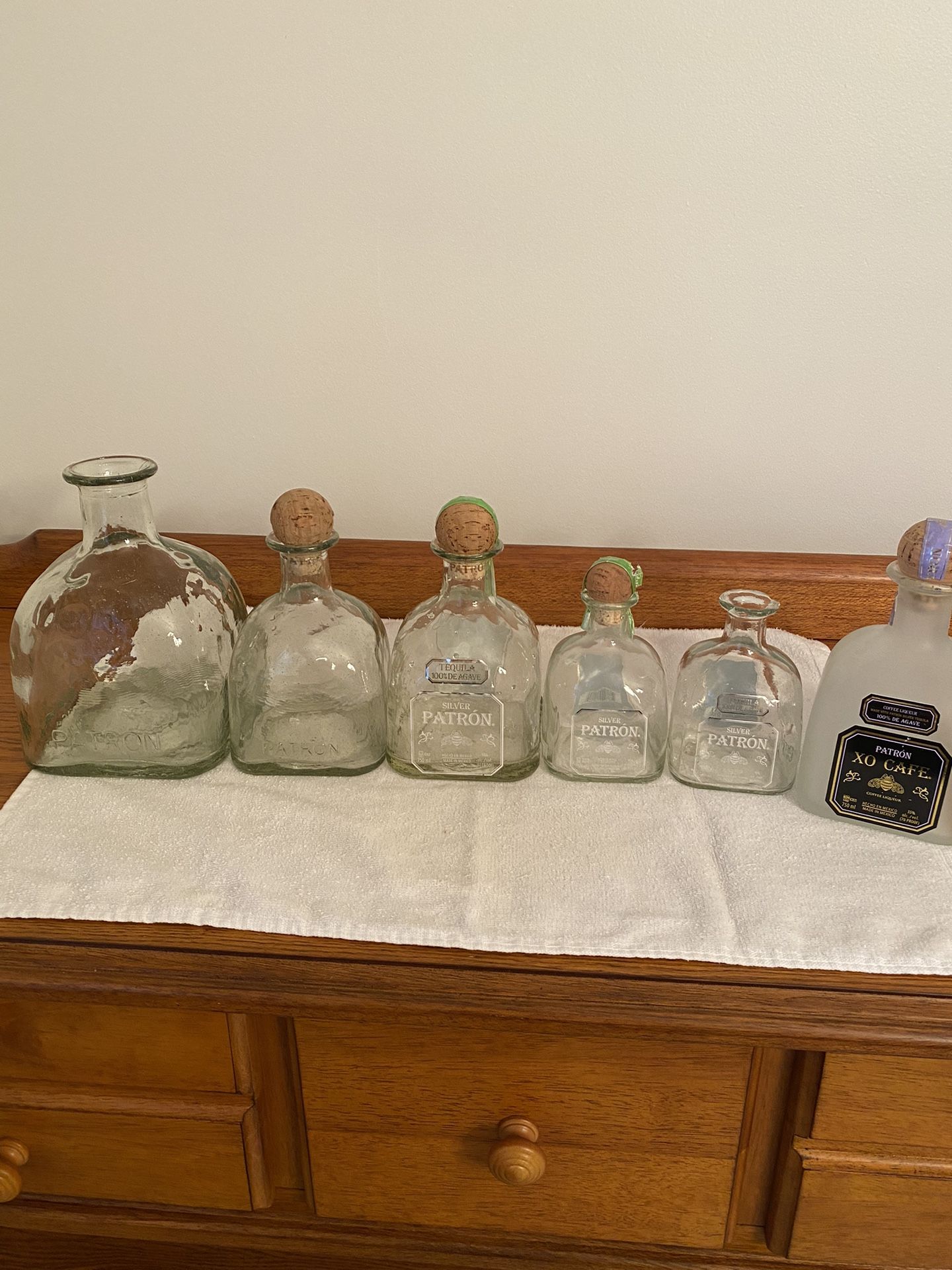 Patron Tequila Decanters