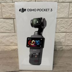 DJI Osmo pocket 3 4k handheld camera with rotatable touchscreen 