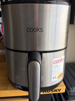 Cooks 4.3 Qt Stainless Steel Air Fryer