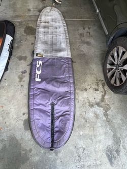 Padded FCS longboard surfboard bag 9’4