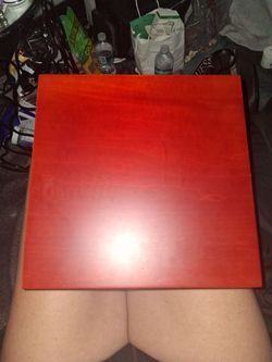Cherrywood pin box  40 spots to hold pins