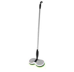 Cordless Rechargeable Electric Mop, Floor Cleaner and Scrubber, Dual Head Spin Rotating Design