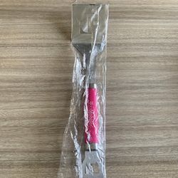 T-Mobile Tuesdays Pink & White BBQ Grill Metal Spatula with Bottle Opener 17" NWT