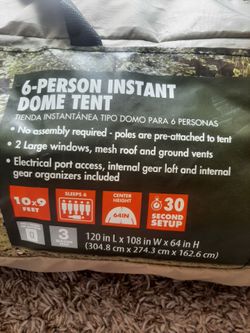 Ozark  Instant Tent