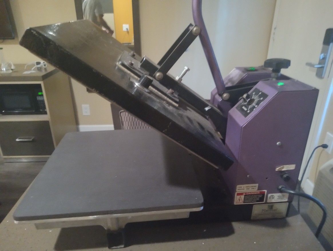 T Shirt Press National Equipment