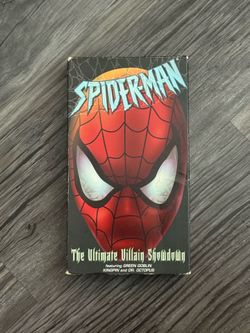 Spider Man: Ultimate Villain Showdown VHS