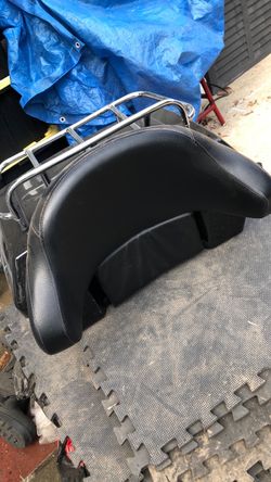 Touring seat for motorcycle