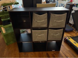 9 Cube Storage Organizer, 3 Tier Stackable