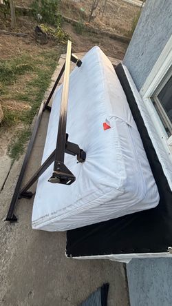 Single size Mattress with Metal Bed Frame